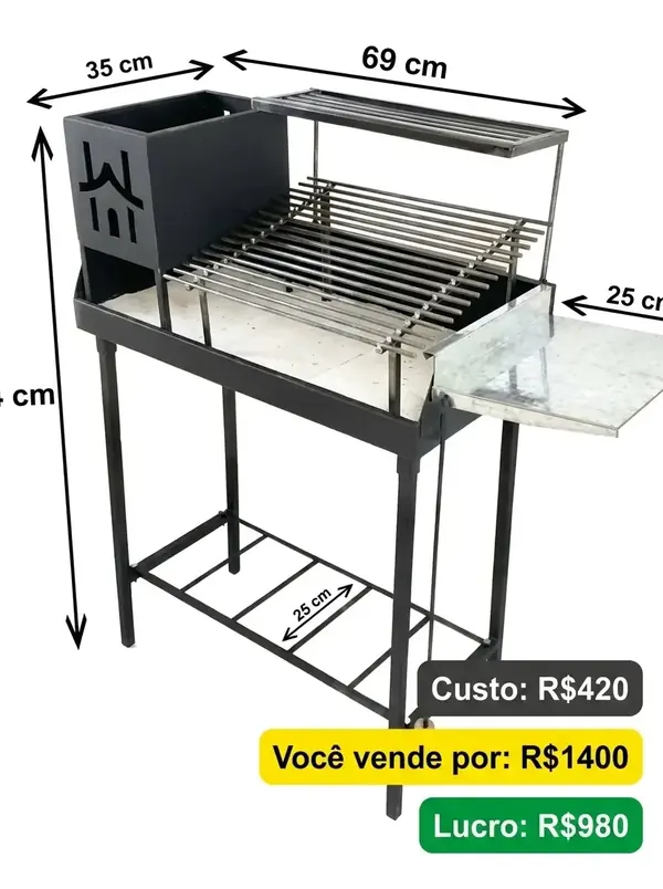 Churrasqueiras e Fogões
